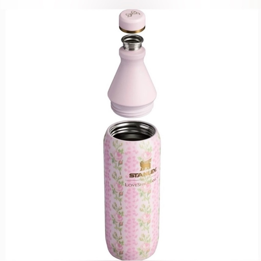 🎀 NIB Stanley X LoveShackFancy All Day Slim
Bottle | 12oz Blooming Heirloom - Picture 6 of 11